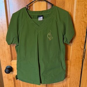 Baby Phat Olive Green Scrub Set